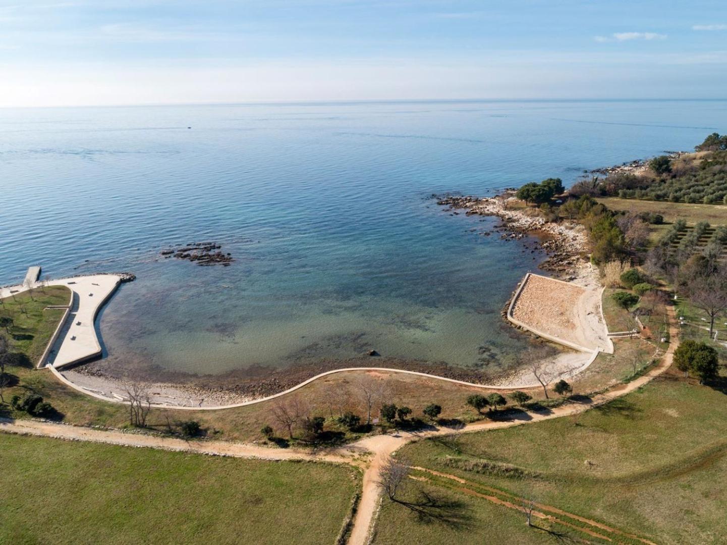 Apartments Zambratija With Sea View Exterior foto